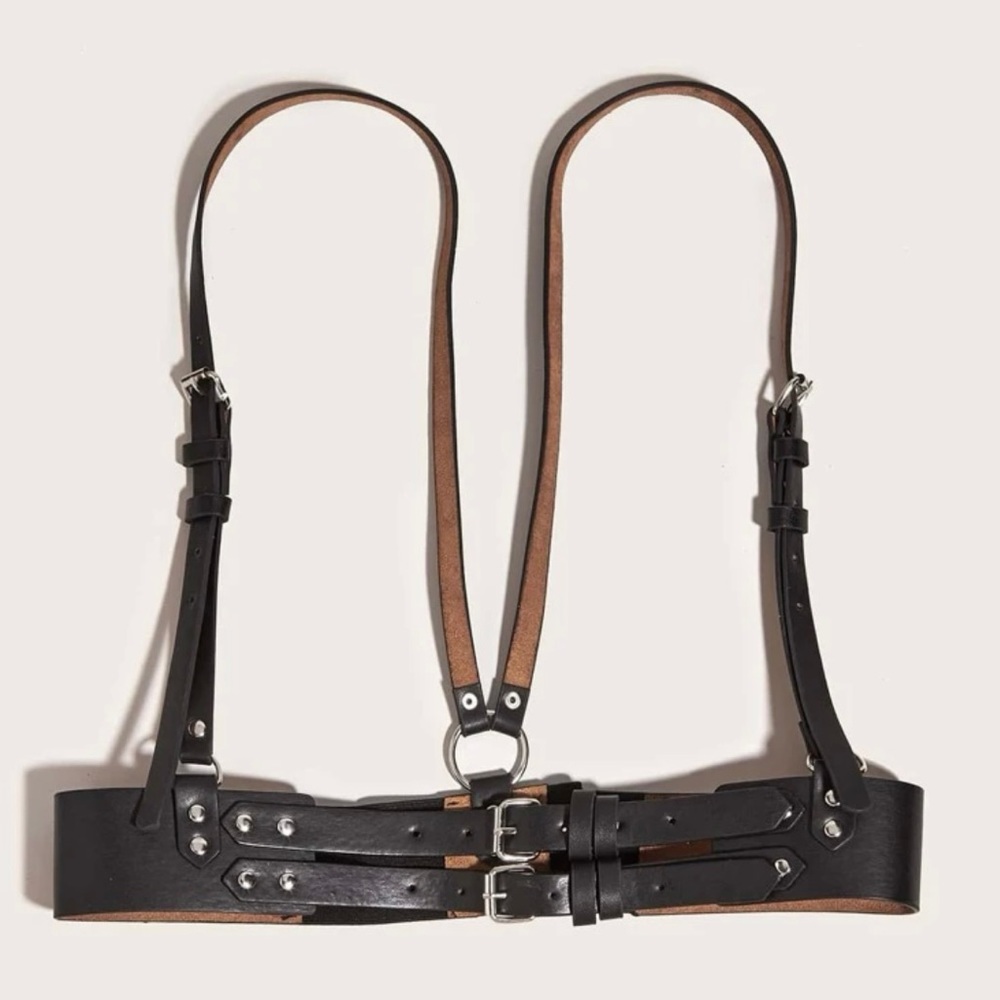 Square Buckle Harness Belt XXL